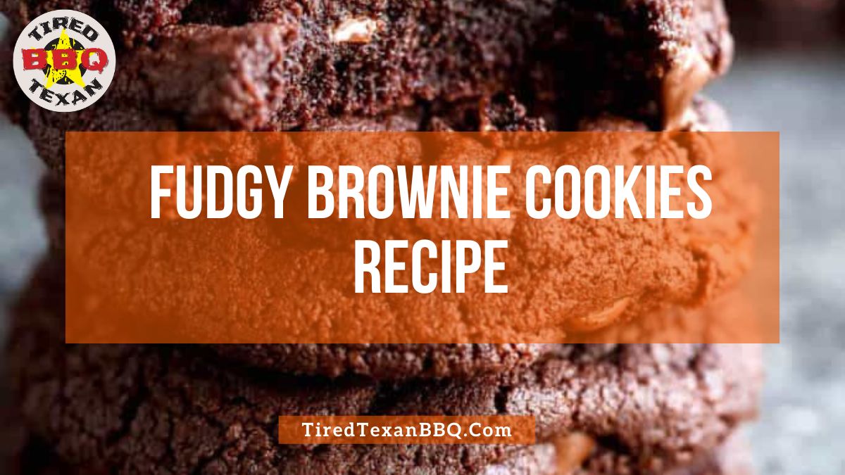 Fudgy Brownie Cookies Recipe