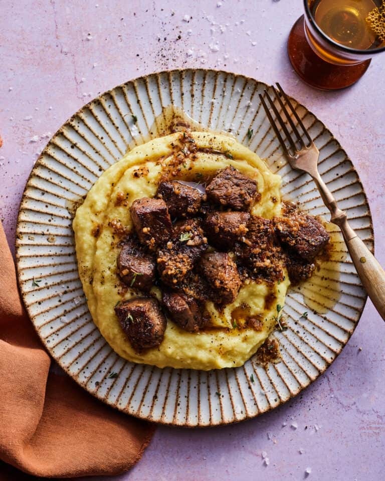 Garlic Butter Steak Bites Recipe (2)