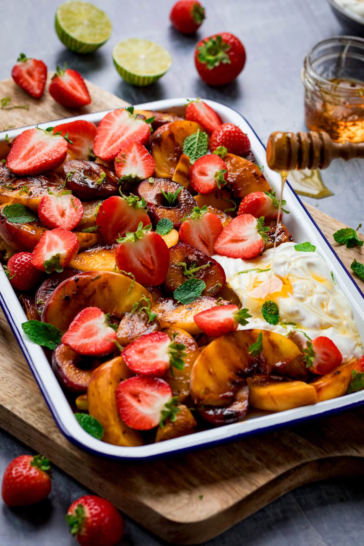 Grilled Fruit Salad