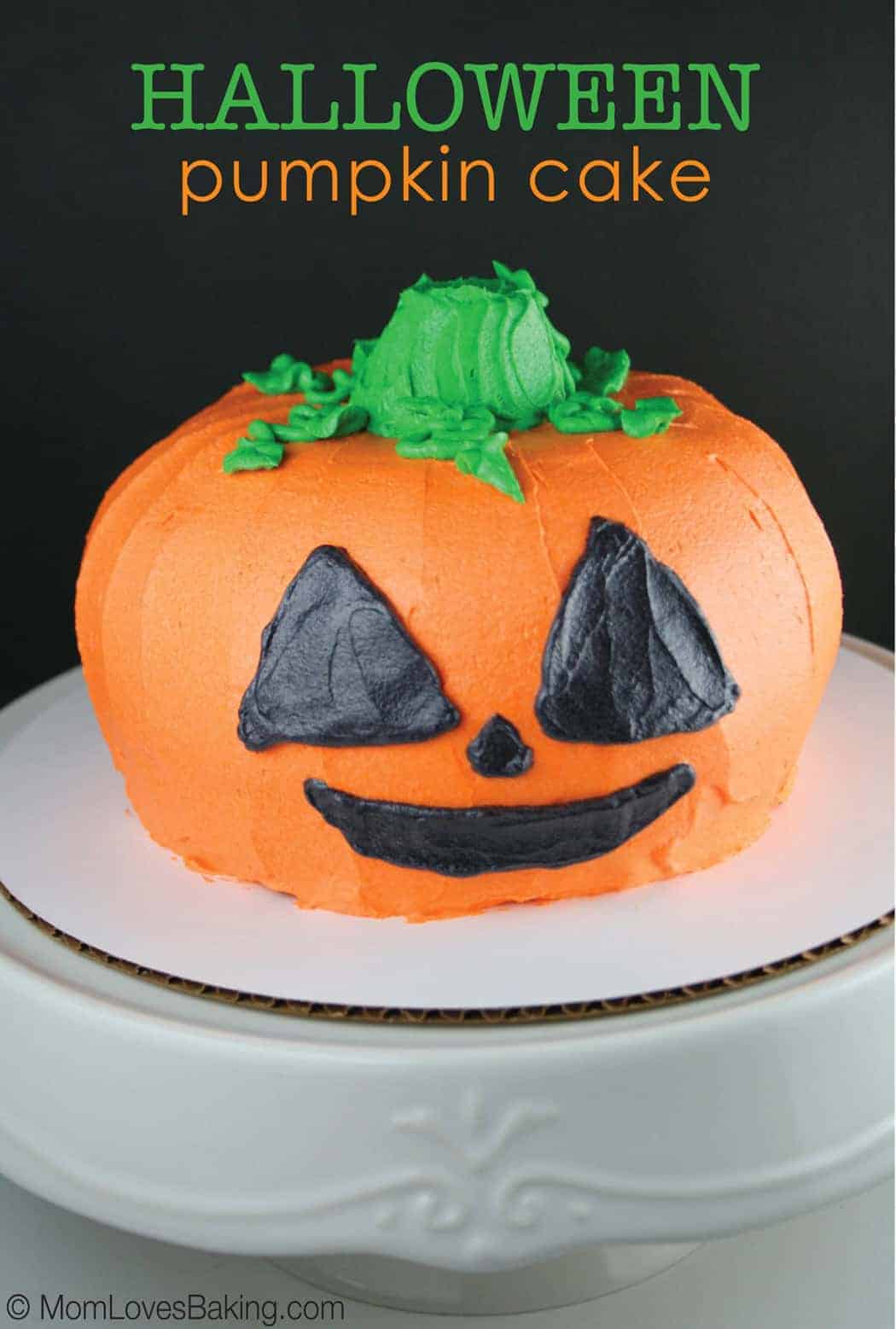 Halloween Pumpkin Cake