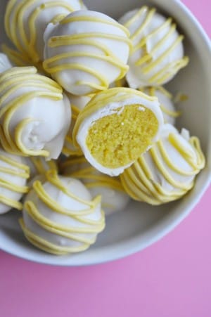 Lemon Cake Balls & Cream Cheese Recipe (1)