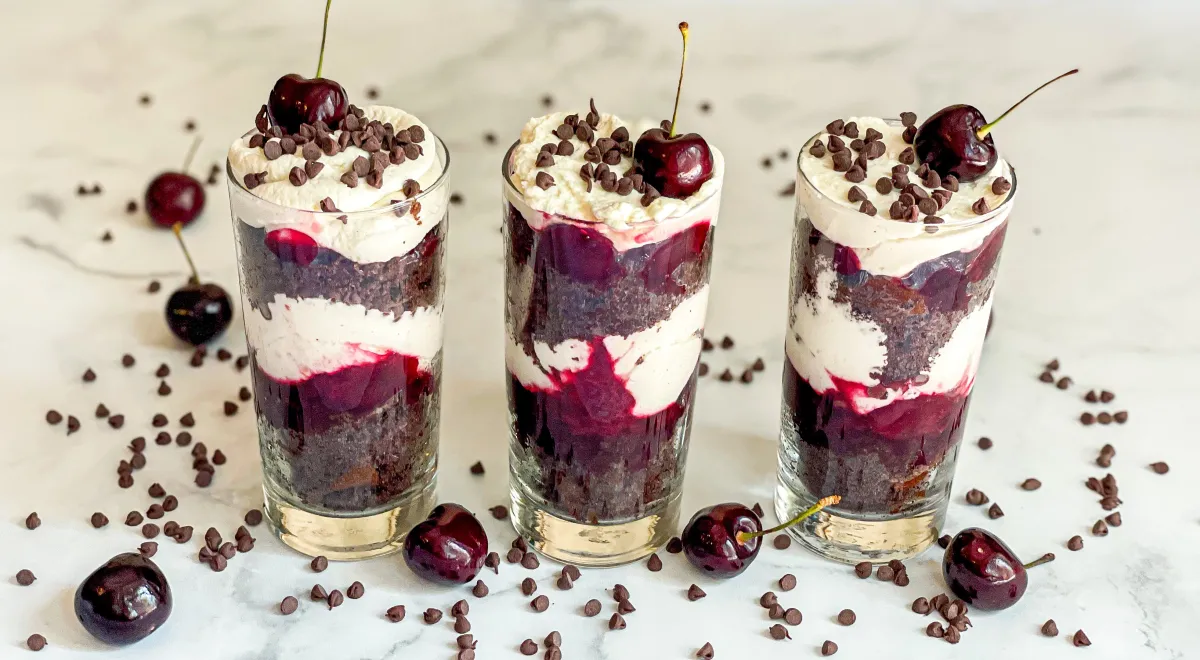 Mini Black Forest Trifles