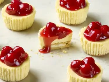 Mini Cheesecakes & Cherries Recipe (3)