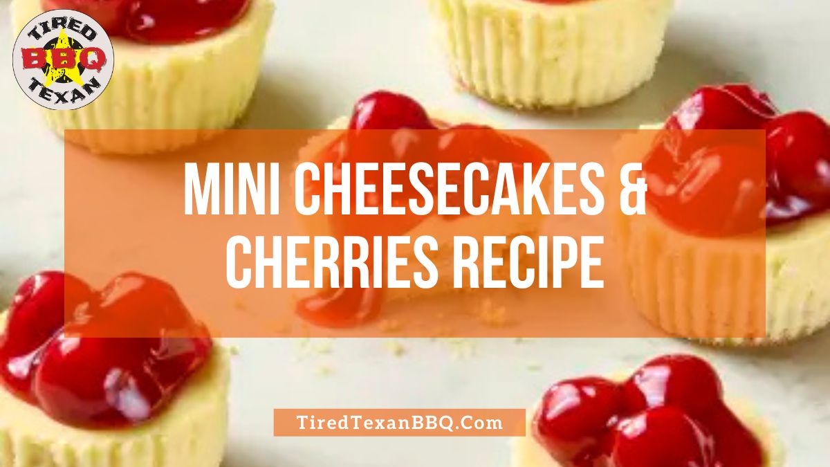 Mini Cheesecakes & Cherries Recipe