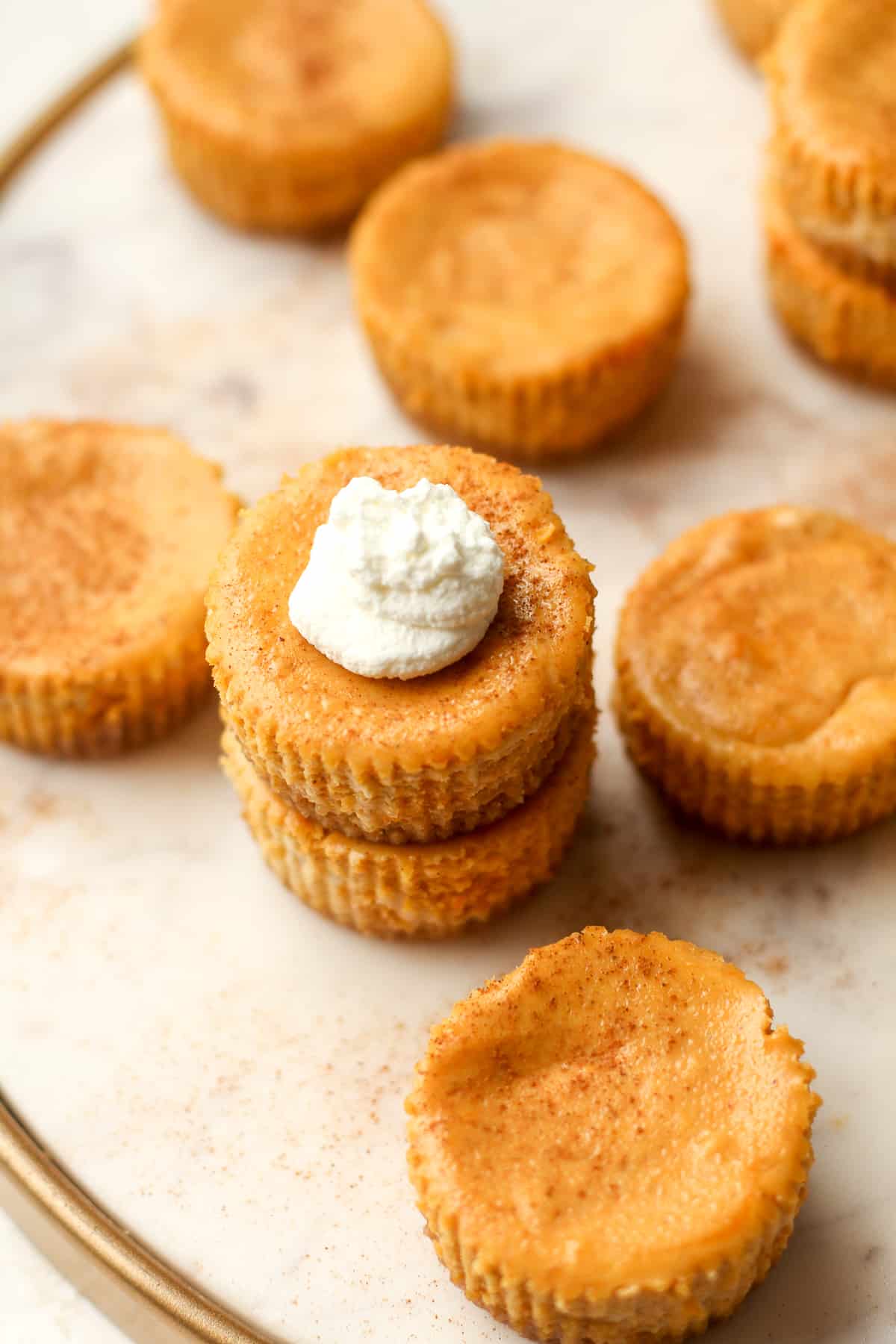 Mini Pumpkin Cheesecake Bites