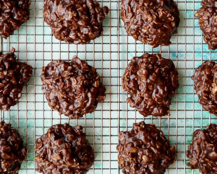No Bake Chocolate Oatmeal Cookies Recipe (3)