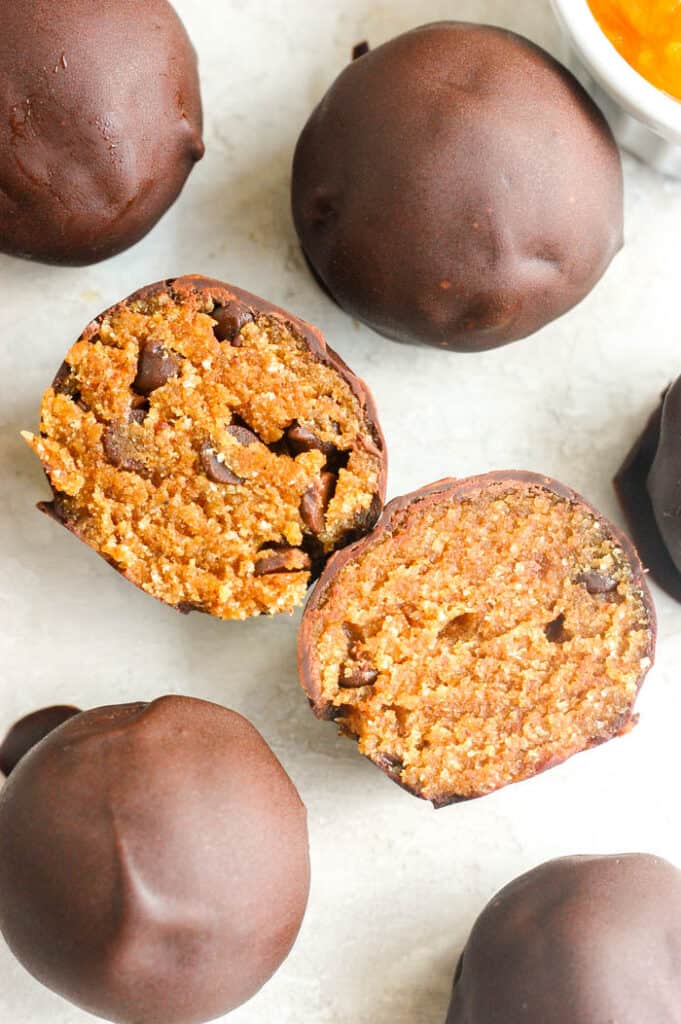 No Bake Pumpkin Bites