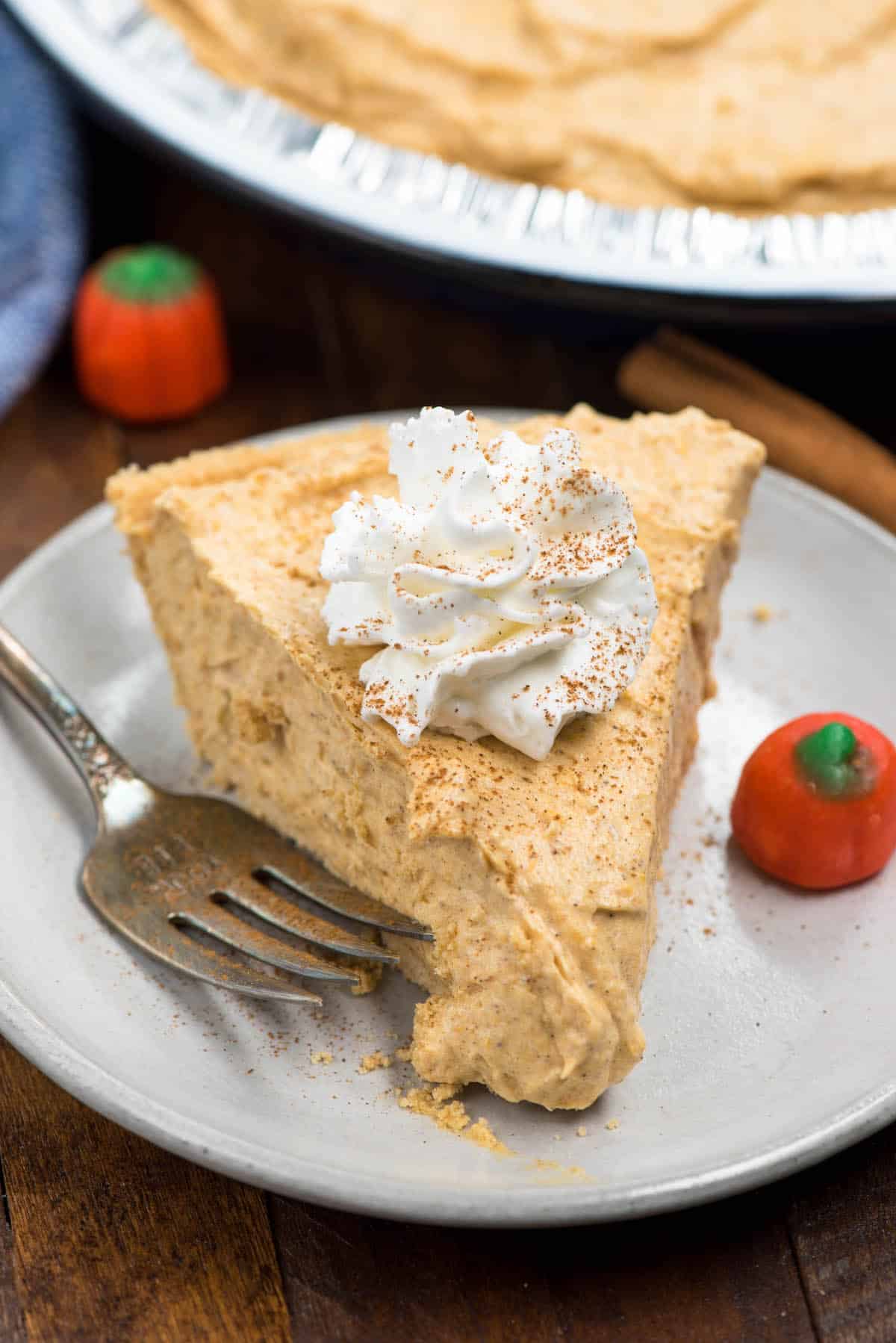 No Bake Pumpkin Pie