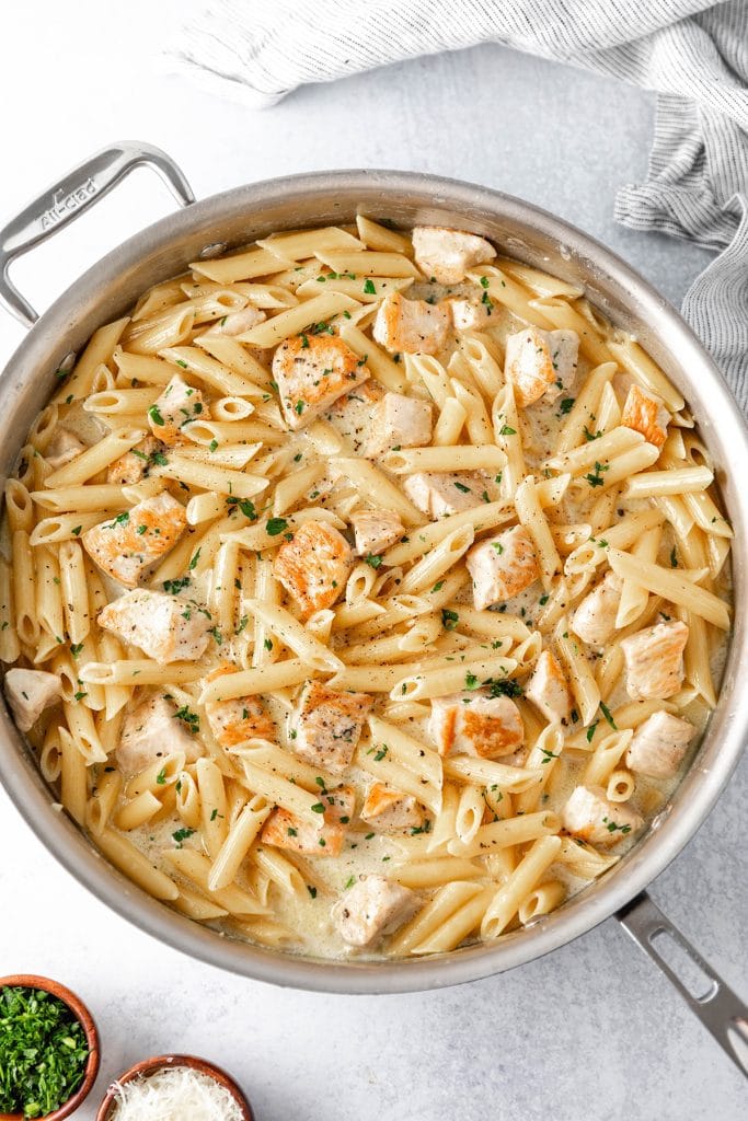One Pot Chicken Alfredo Recipe (2)