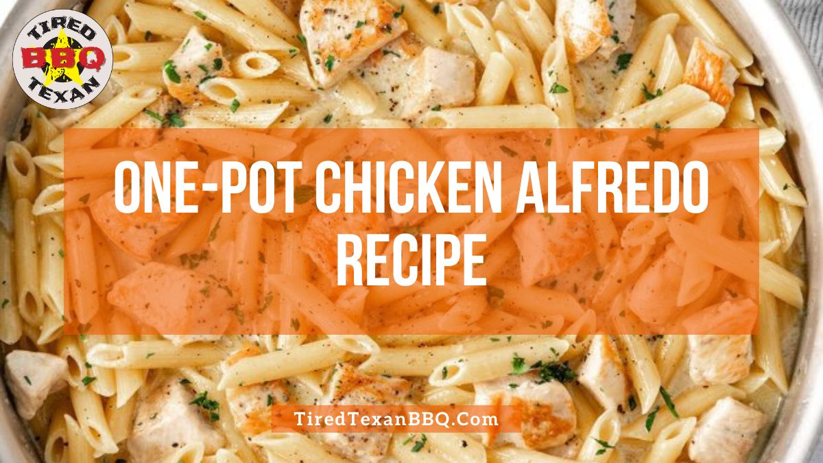 One Pot Chicken Alfredo Recipe