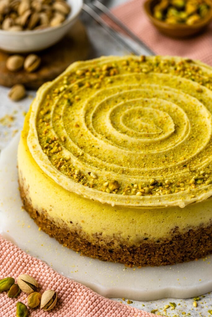 Pistachio Cheesecake Recipe (2)