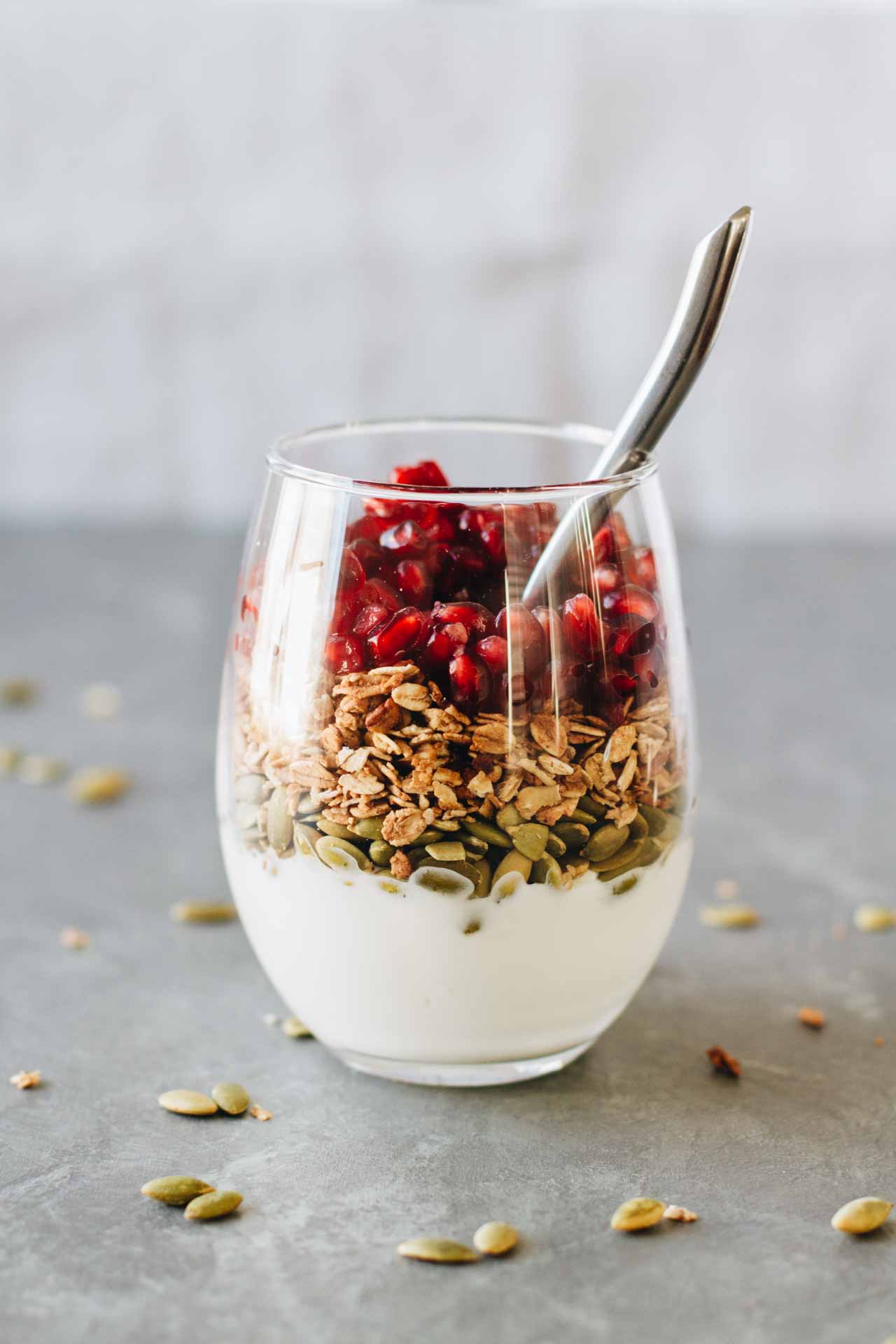 Pomegranate Breakfast Parfait