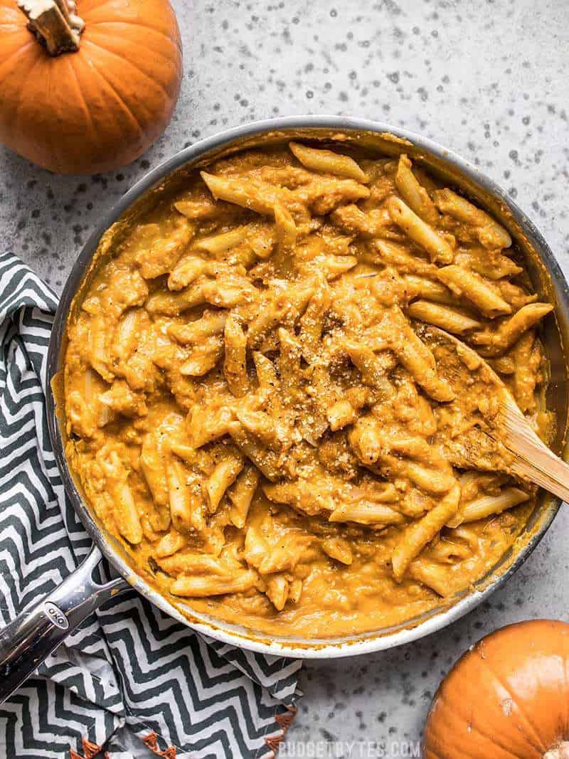 Pumpkin Chipotle Pasta Sauce