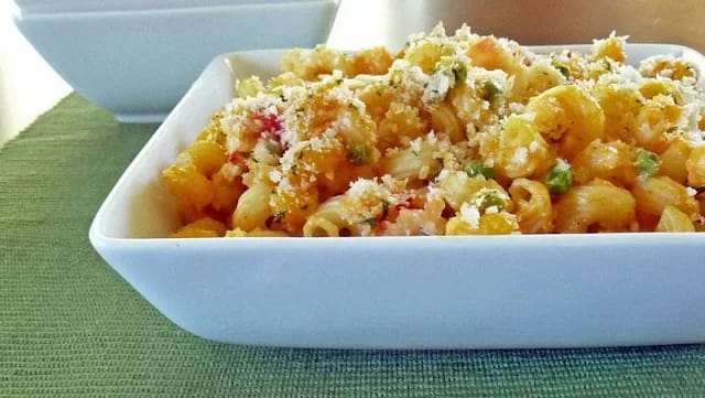 Pumpkin Lobster Mac and Cheese