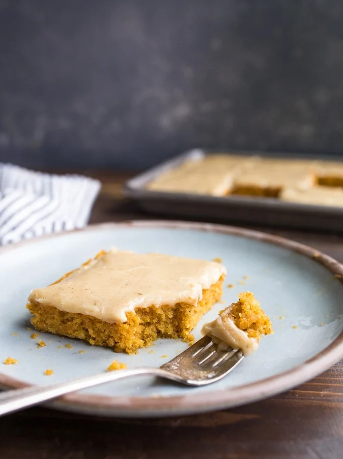 Pumpkin Sheet Cake