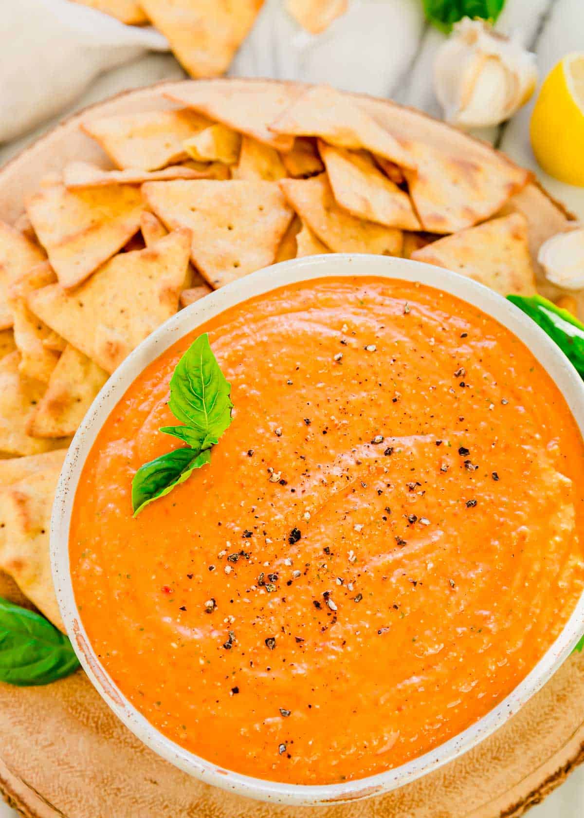 Roasted Red Pepper Dip