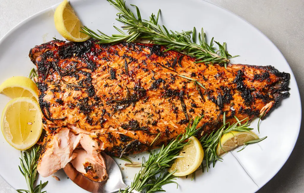Salmon with Lemon and Herbs