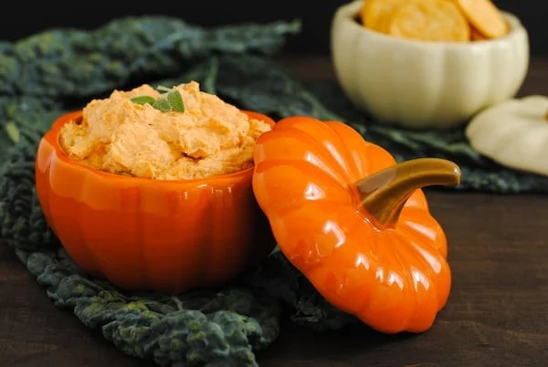 Savory Pumpkin Dip with Parmesan