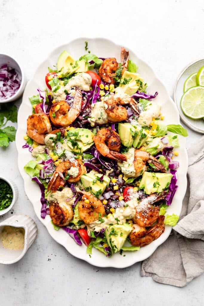 Shrimp Taco Salad Recipe (1)