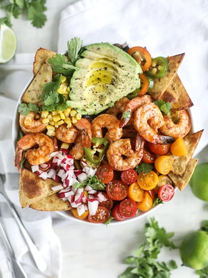 Shrimp Taco Salad Recipe (3)