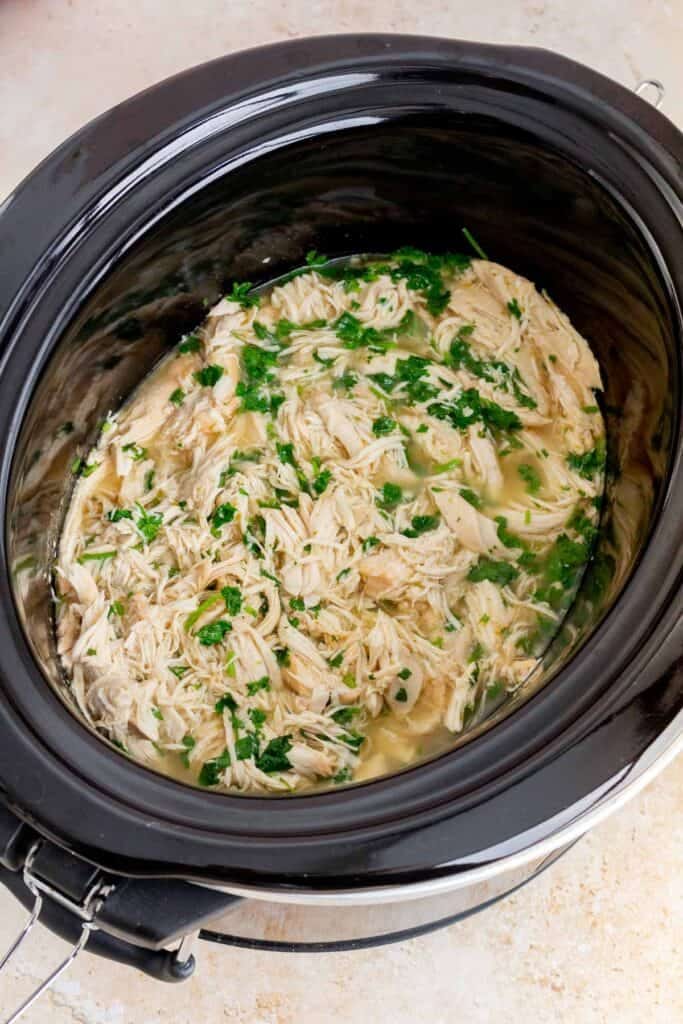 Slow Cooker Lime Cilantro Chicken (2)