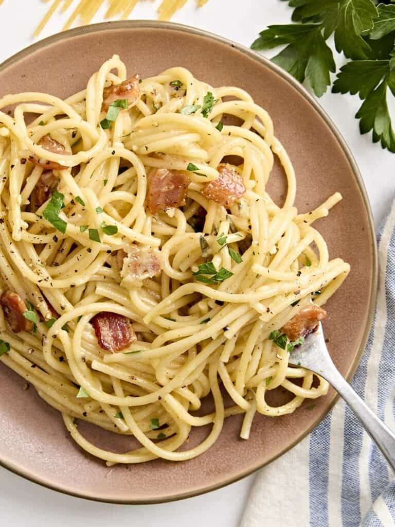 Spaghetti Carbonara for Beginners Recipe (2)