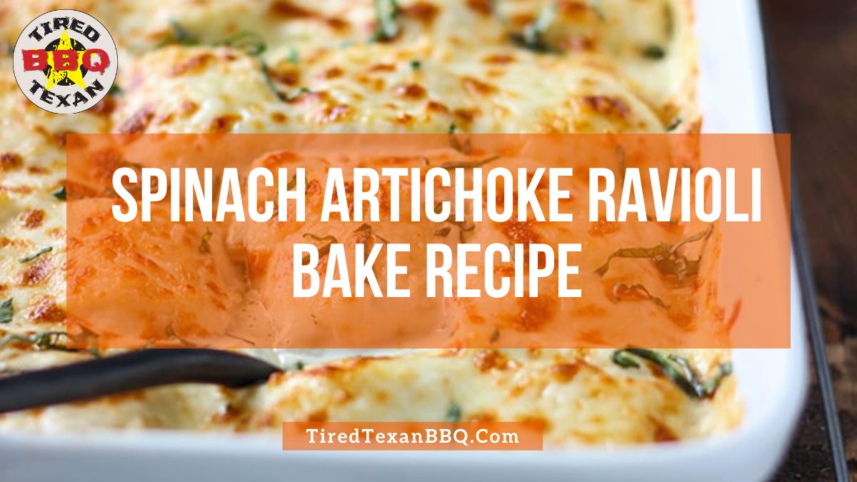 Spinach Artichoke Ravioli Bake Recipe