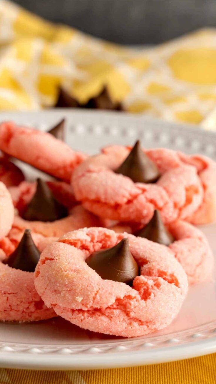 Strawberry Kiss Cookies Recipe (1)