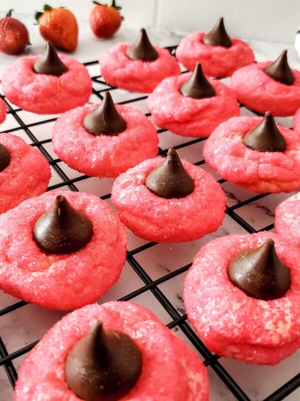 Strawberry Kiss Cookies Recipe (2)