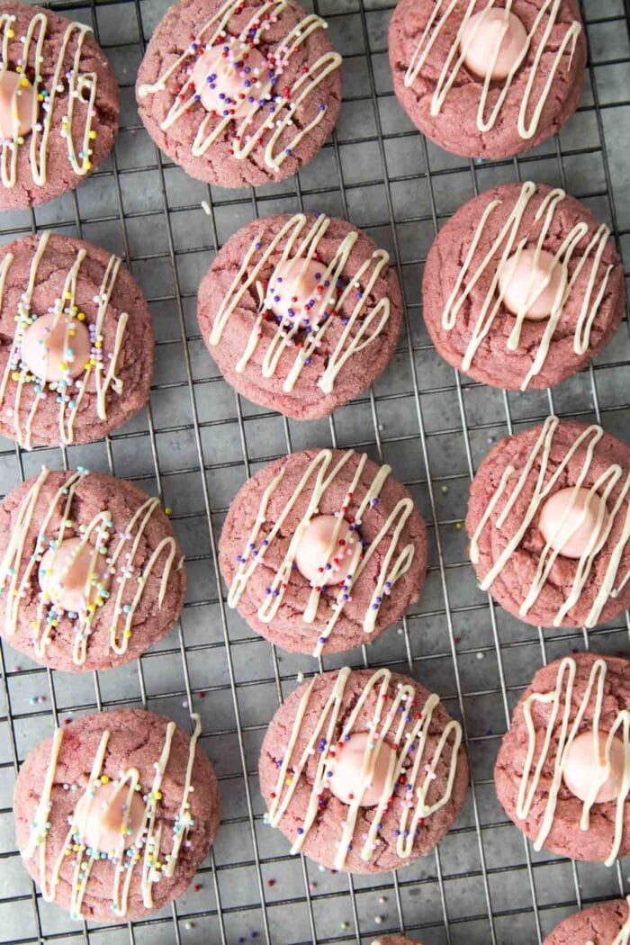 Strawberry Kiss Cookies Recipe (3)