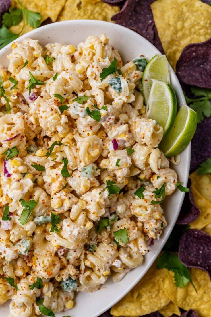 Street Corn Pasta Salad Recipe (1)