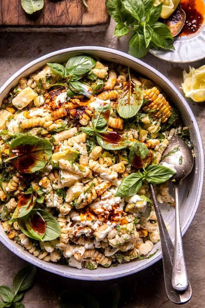 Street Corn Pasta Salad Recipe (2)