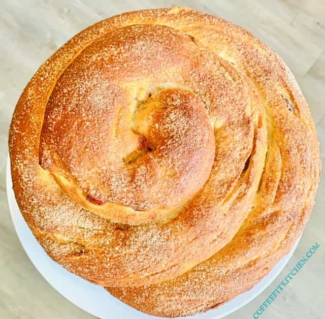 Sweet Apple Raisin Challah Bread