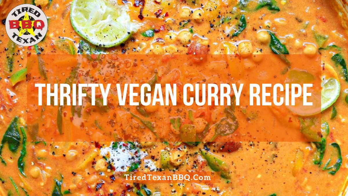 Thrifty Vegan Curry Recipe