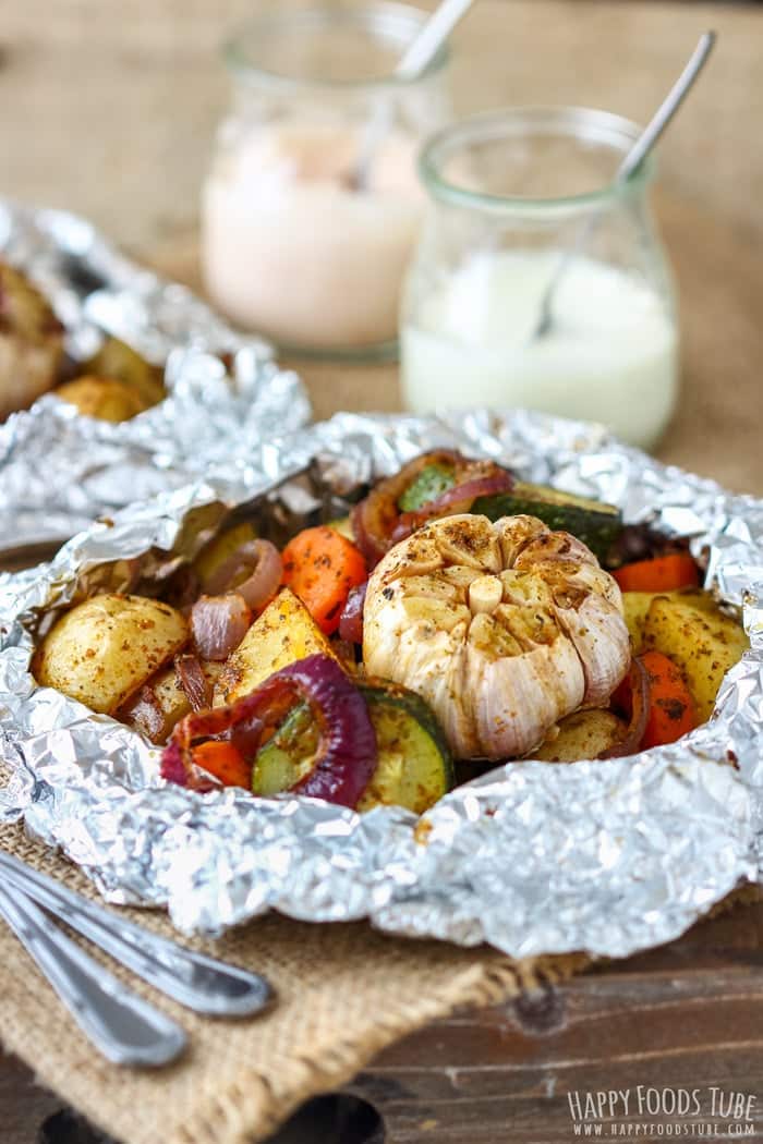 Veggie Grill Foil Packets
