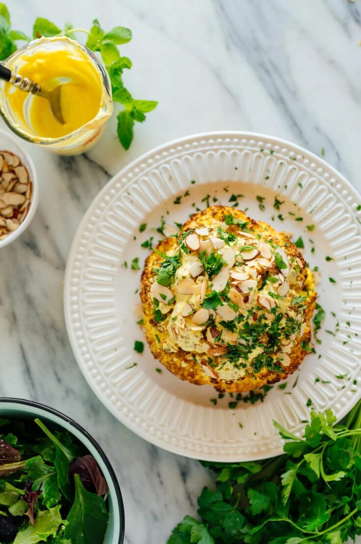 Whole Roasted Cauliflower Recipe (1)