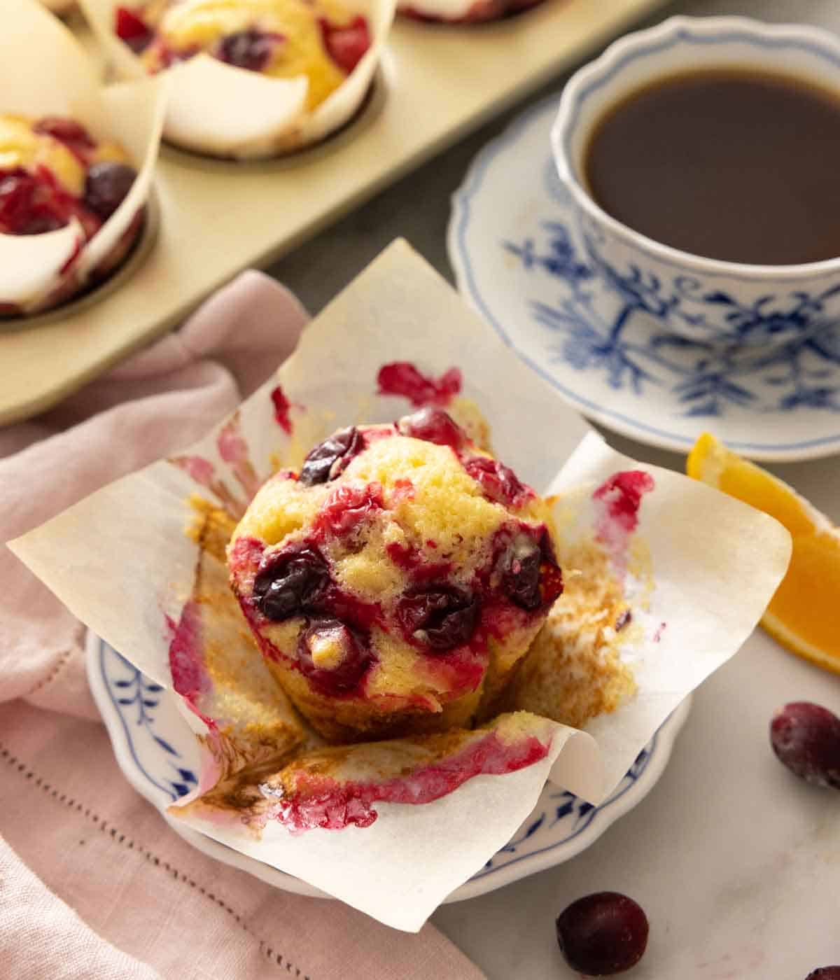 Cranberry Orange Muffins