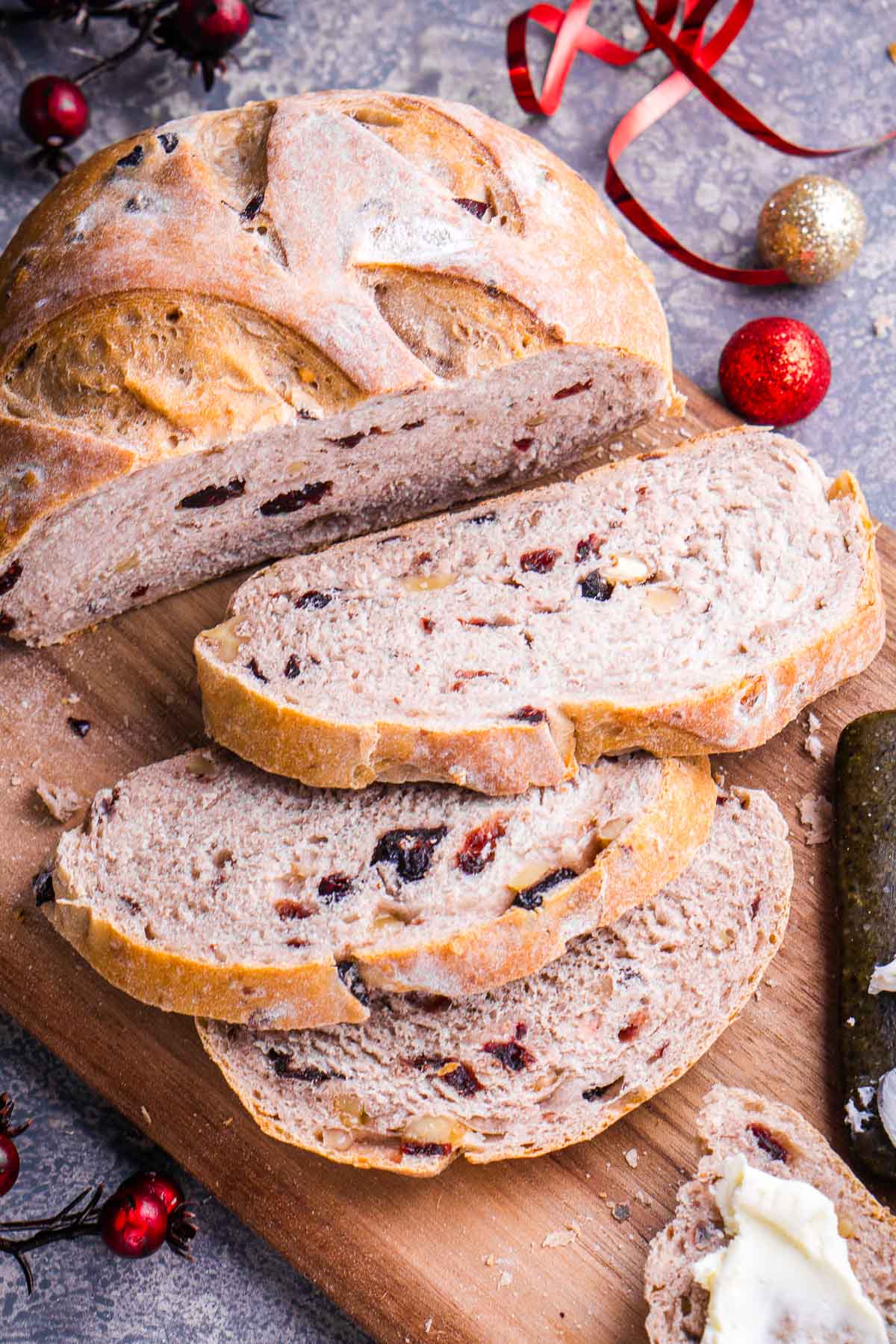 Cranberry Walnut Bread