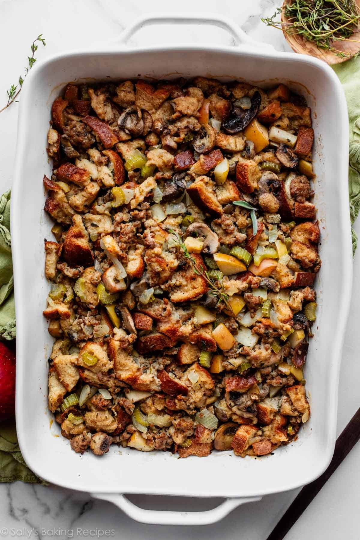 Sausage and Apple Stuffing
