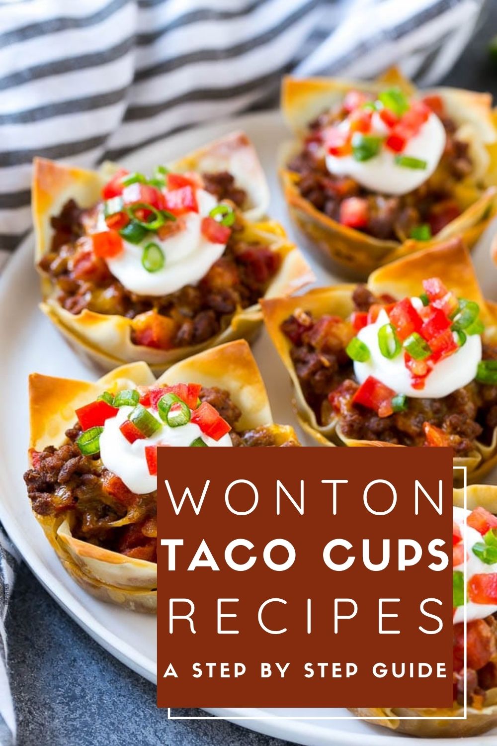 Wonton Taco Cups
